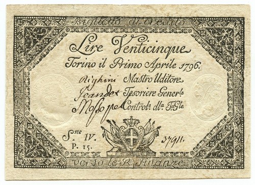 Lire regie finanze torino - 25,