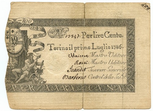 100 lire regie finanze torino - 100,
