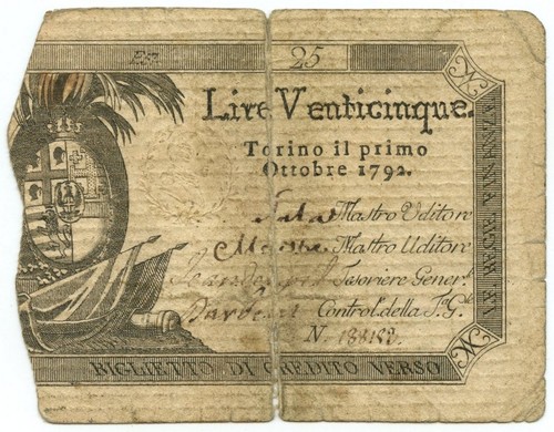 Lire regie finanze torino - 25,