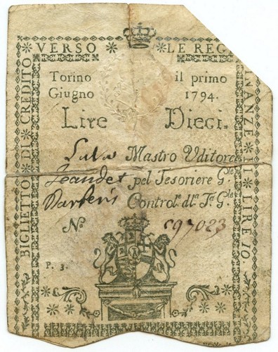 Lire regie finanze torino - regie,